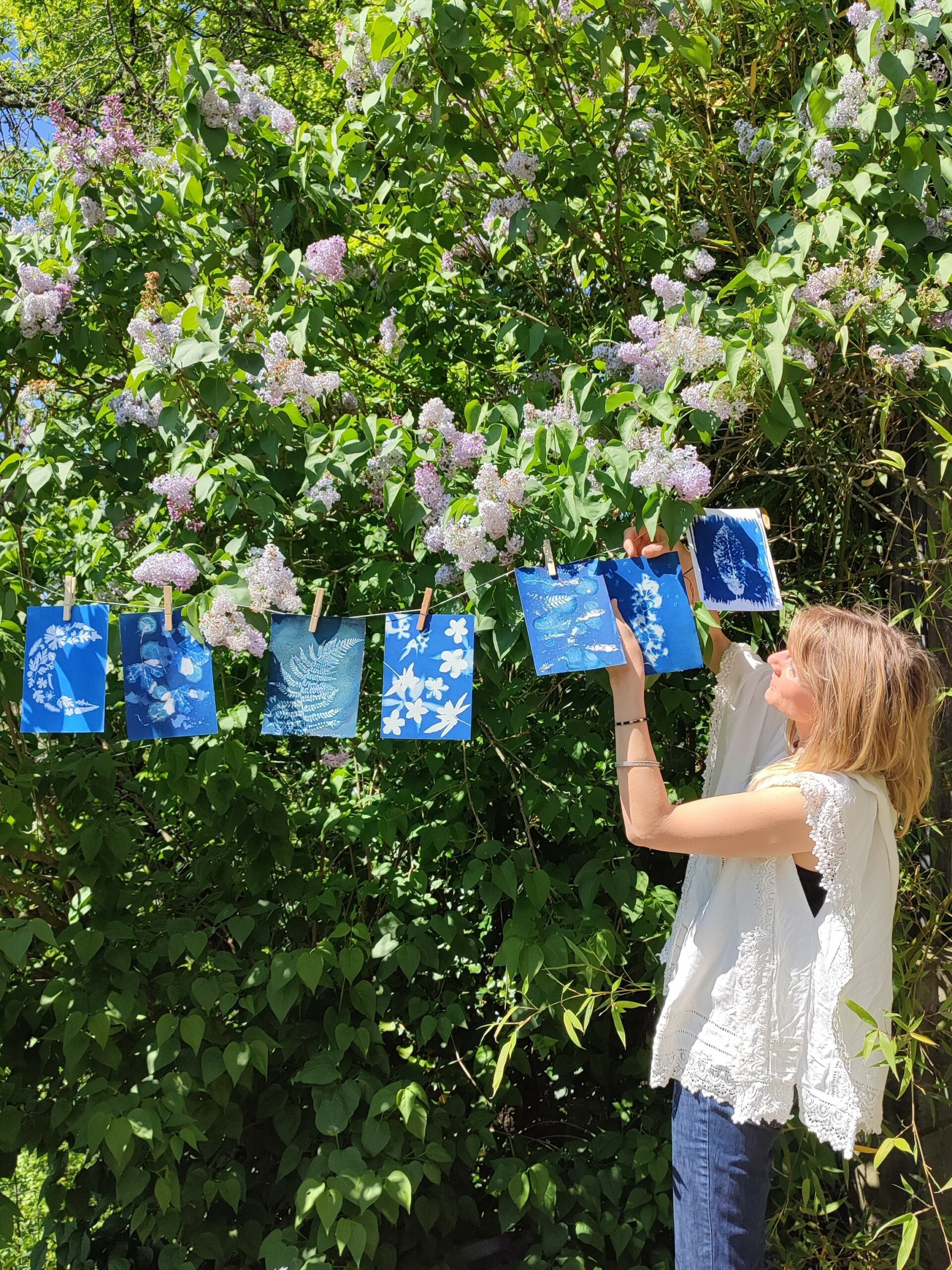 ANNE LAURE BARATTE ARTISAN CYANOTYPE PAYS BASQUE
