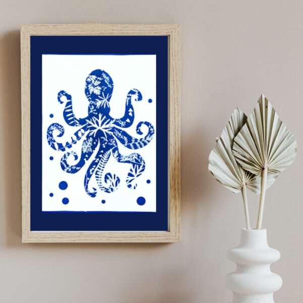 Animal totem cyanotype – Image 2