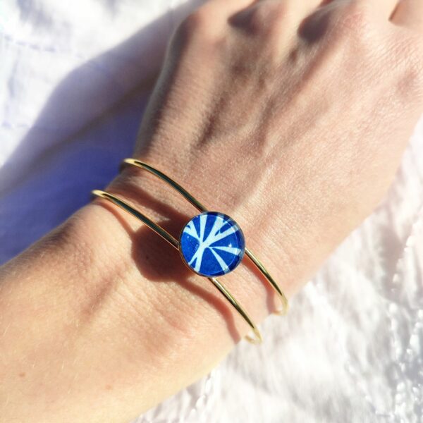 BRACELETS JONC DORÉ A L'OR FIN – Image 2