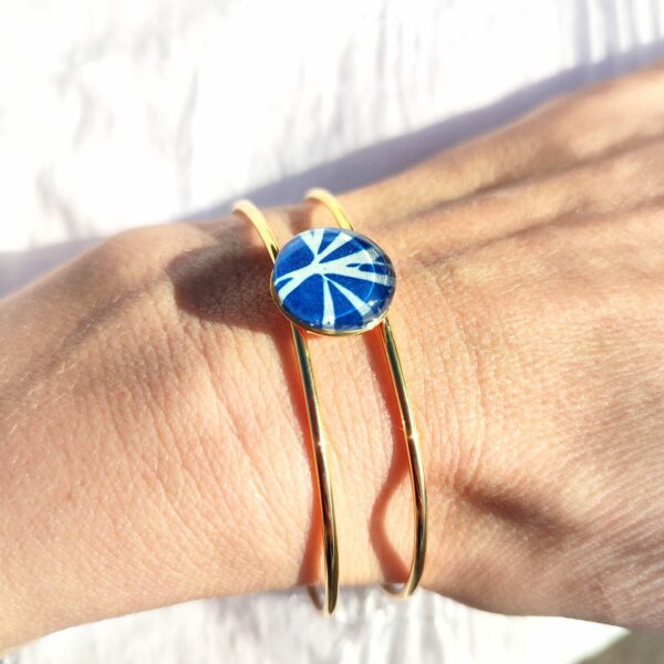 BRACELETS JONC DORÉ A L'OR FIN – Image 3