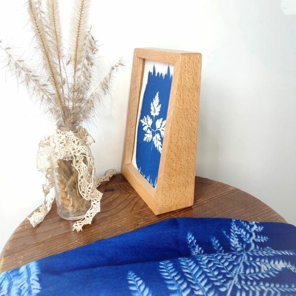 Cyanotype "Géranium Herbe à Robert" – Image 2